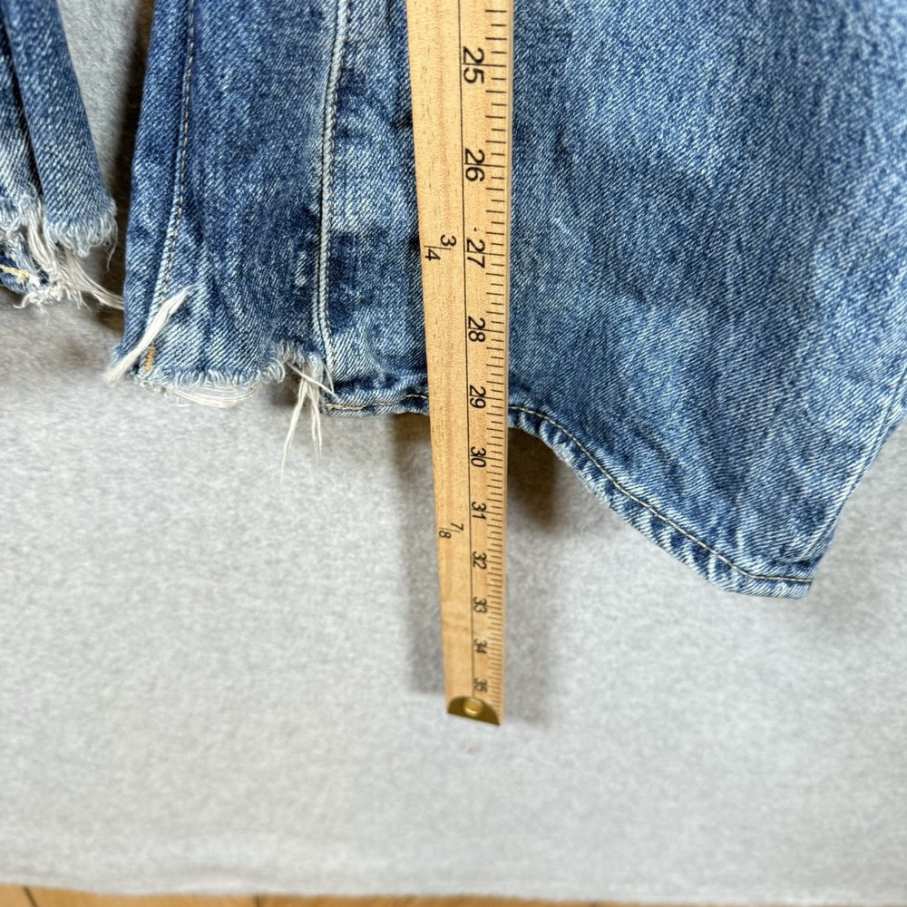 Moussy Vintage Mv Saint Charles Remake Flare Jeans In Blue Size 27 Womens - Picture 9 of 13